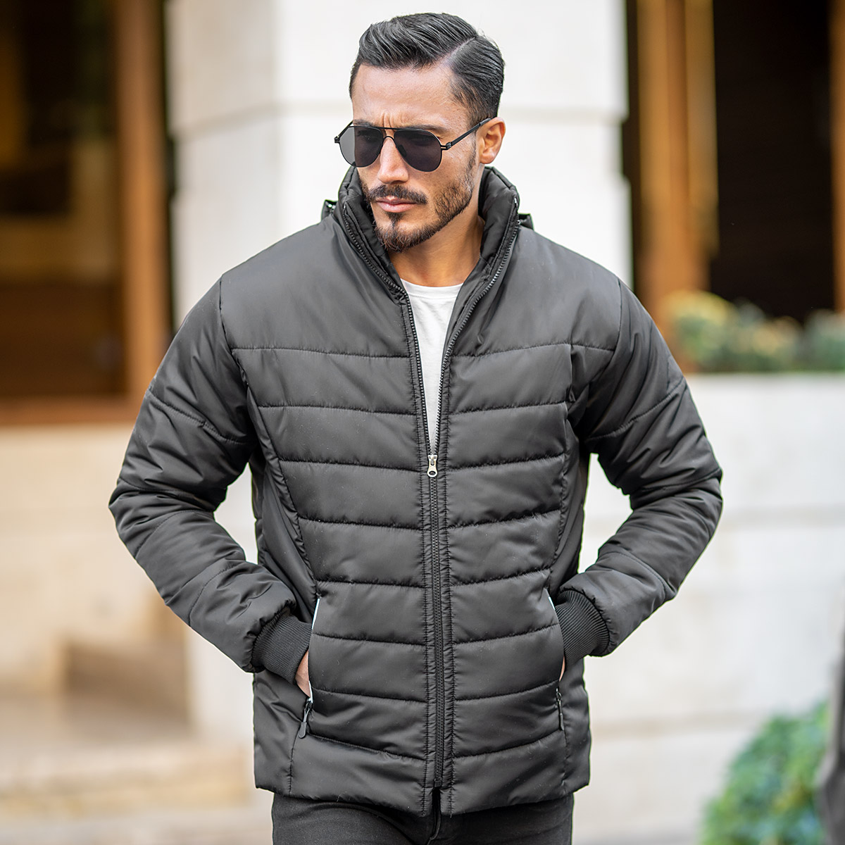 کاپشن denim مشکی